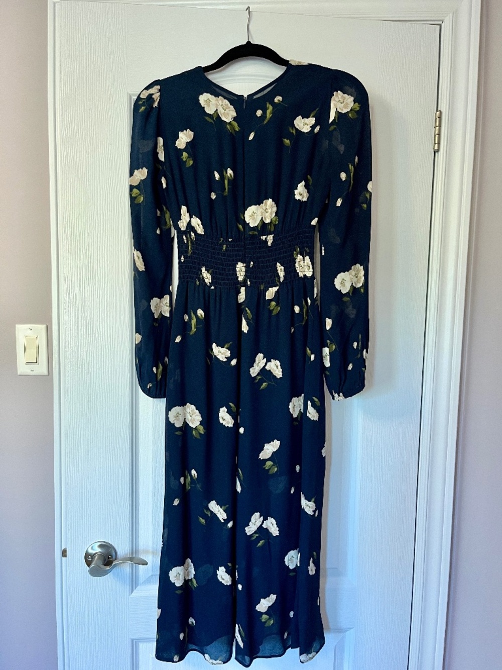 Reformation long sleeve midi dress